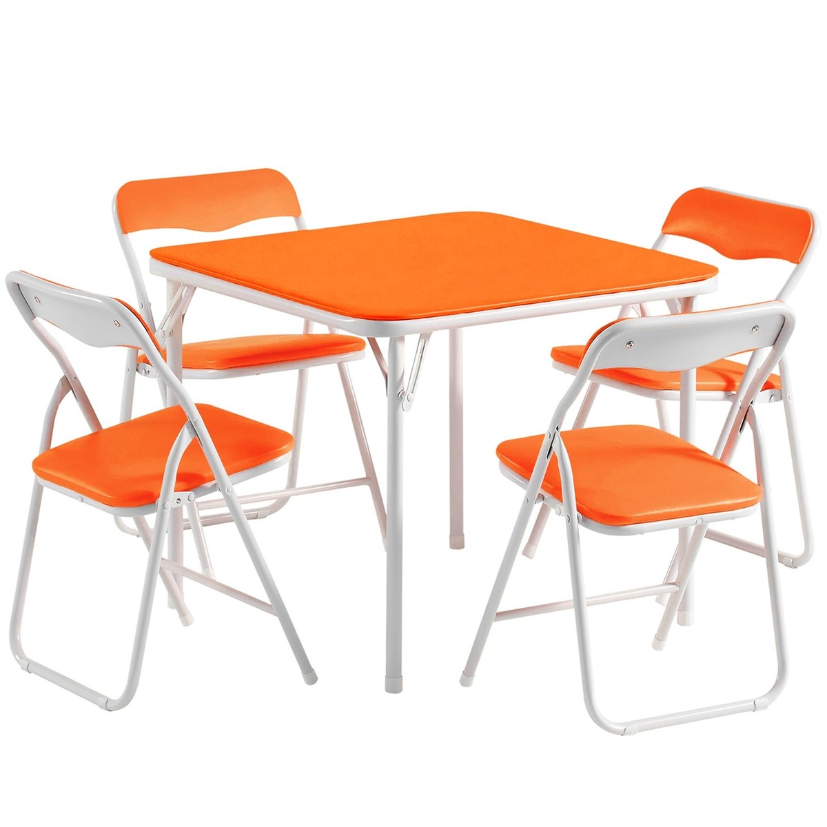 Kids Folding Activity Table and Chairs Pcs Set, Portable, with