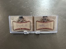 2012 Panini National Treasures Game Ball Booklet George Brett And Mike Schmidt