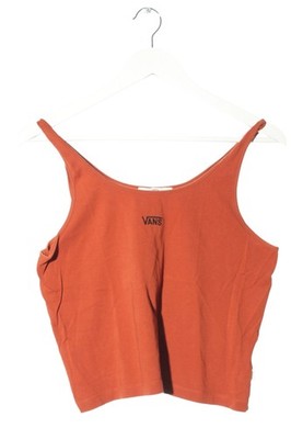 VANS Cropped Top Damen Top Gr. DE 40 hellorange Casual-Look