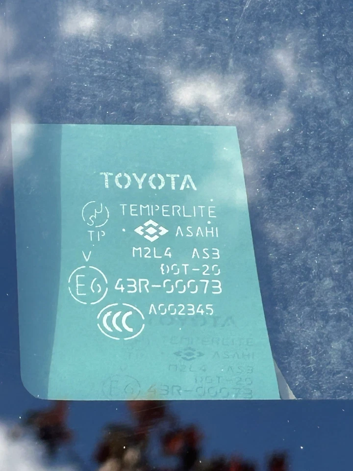 2003-2009 Toyota 4Runner раздвижной люк Moon крыши стекла Lexus GX470 OEM - Изображение 4 из 4