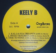 Keely B - Kal-I-4-Nia Dream'n, 12", (Vinyl)