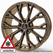 19 Zoll UX23 Felgen 8,5x19 5x108 ET45 matt bronze für Citroen Fiat Opel Peugeot