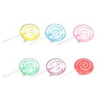  6 Pcs Simulation Candy Toys Lollipop Ornaments Miniature Lollipops