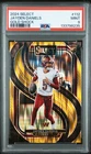 2024 PANINI SELECT GOLD SHOCK #112 JAYDEN DANIELS 8/10 PSA 9