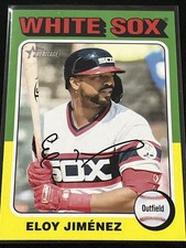 2024 Topps Heritage #165 Eloy Jimenez Chicago White Sox