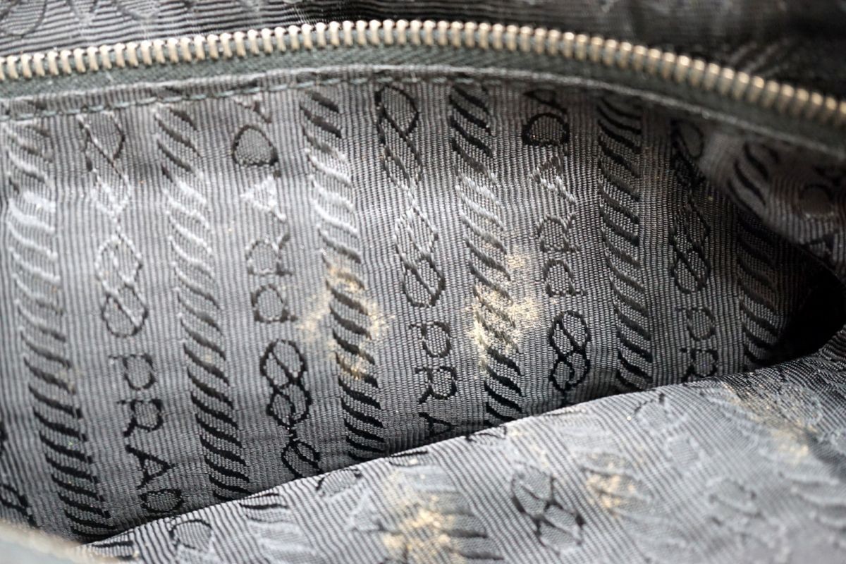 PRADA Lightweight Shoulder Bag Triangular Logo Pl… - image 9