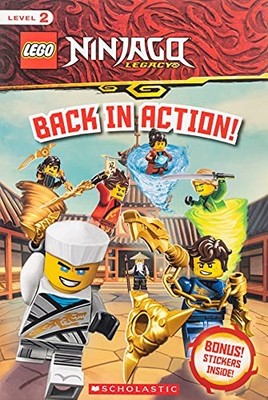 Back in Action!: Reader With Stickers (Lego Ninjago... - Scholastic Inc.