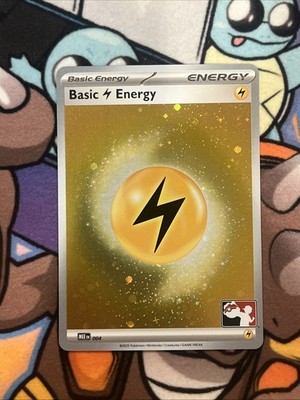 Basic Lightning Energy MEE 004 Play! Stamp Prize Pack Series 8 Cosmo Holo TCG NM
