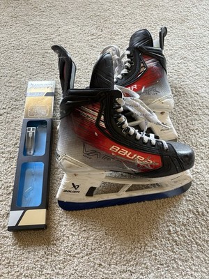 Bauer Vapor Hyperlite 2 Hockey Custom Skates Senior Size 7 Fit 2