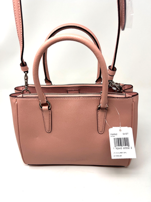 NWT Coach F44962 Mini Surrey Carryall SV/Petal | eBay