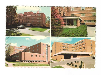#ad #ad Memorial Hospital for McHenry County at Woodstock IL VTG postcard Unp $5.95