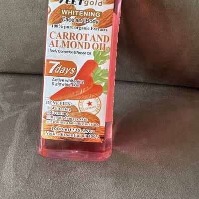 Veet Gold Carrot & Almond Body Corrector & Repair Oil 