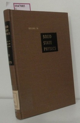 Solid State Physics. Advances in Research and Applications. Volume 30. Ehrenreic