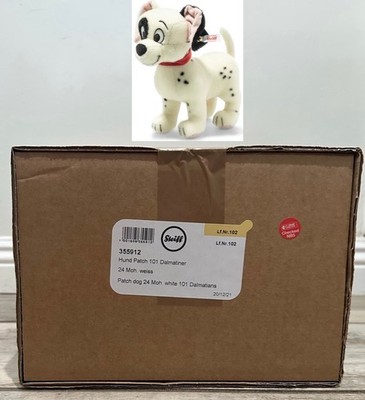 Disney X Steiff 101 Dalmatians Patch Dalmation Plush Dog Stuffed Animal