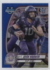 2024 Bowman U Chrome Blue Refractor 70/199 Josh Hoover #108 1j4v