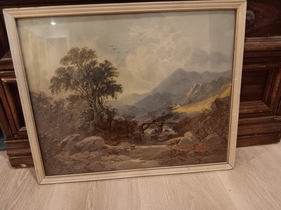 Thomas Miles Richardson Landscape Print 21.25'' x 17.25'' Framed