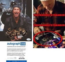 Chad Smith signed "RED HOT CHILI PEPPERS" 8x10 Photo EXACT PROOF d Grammys ACOA