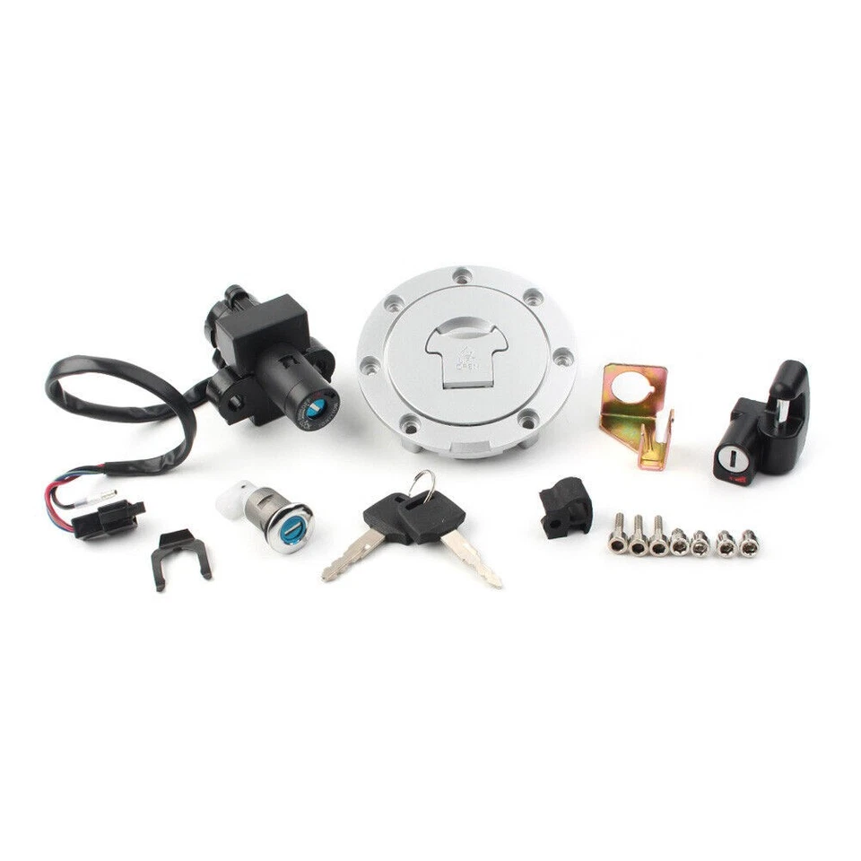 Juego de bloqueo de interruptor de encendido tapa de gas combustible para Honda CB-1 VT250 CB400 MC20 1989-1998 Foto 3 de 4