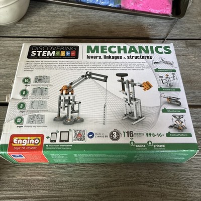 Engino Discovering Stem Mechanics Levers/Linkages & Structures Building Kit NEW