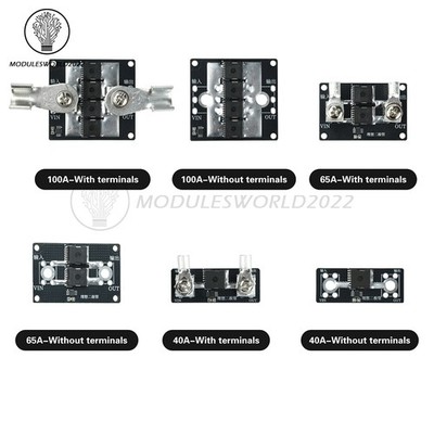 40A 65A 100A No Voltage Limit Anti Backflow Ideal Diode Module fr Solar Charging