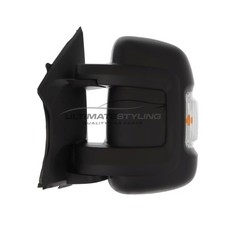 Short Arm Mirror Fits Fiat Ducato 2014-2024 Electric AM FM Aerial Passenger Side