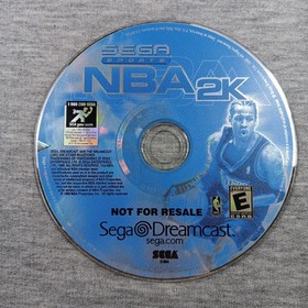 NBA 2K (Sega Dreamcast, 1999) Game Complete & Tested CIB Manual Case Game