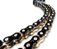 EK 520 MXR3D Series Motocross Chain 120 Links Black/Gold