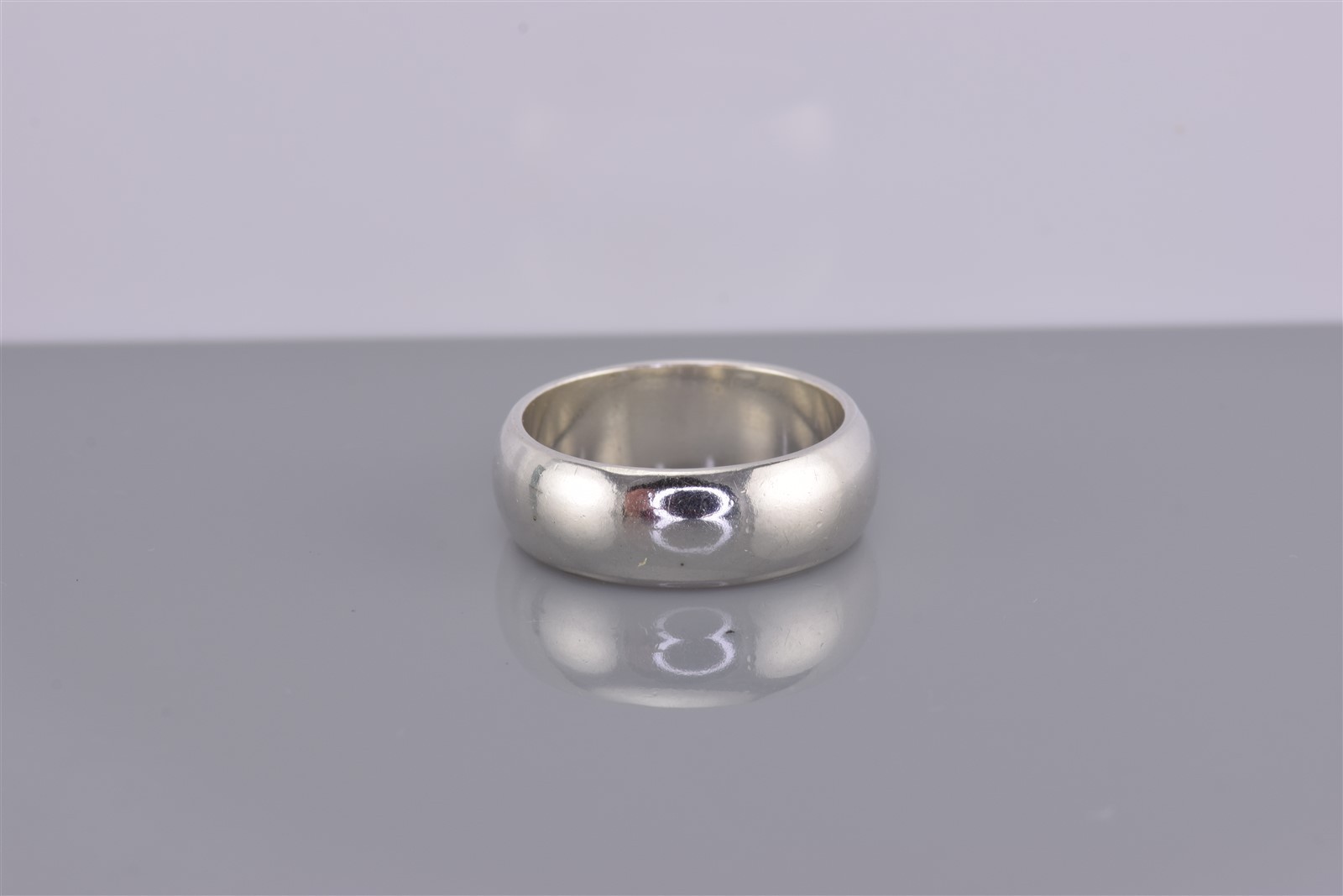 Sterling Silver 7mm Solid Rounded Classic Band Ri… - image 4