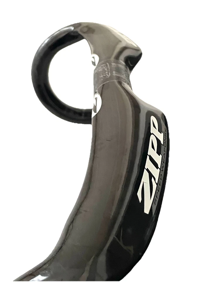Cable oculto ergonómico de manillar aerodinámico superior plano de fibra de carbono Zipp Speed Weaponry Foto 2 de 4