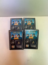 STAR TREK THE Card Game CCG Fleer - LOT OF 4 Starter Decks - FACTORY SEALED