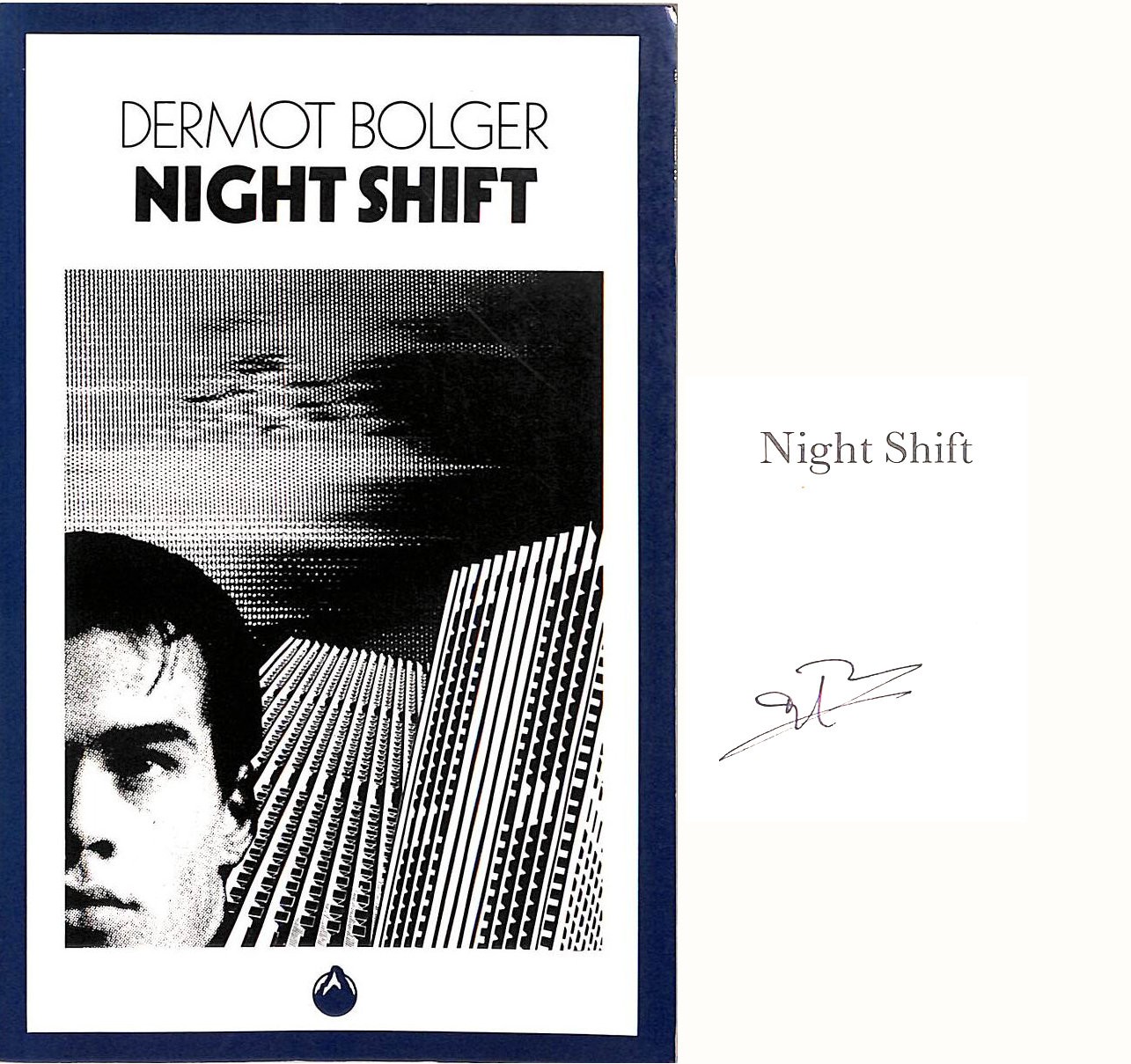 Night Shift, Signed by the author by Bolger, Dermot