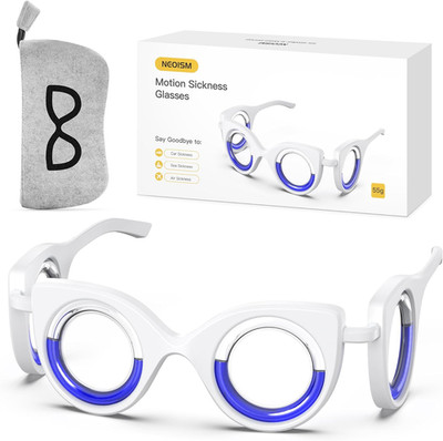Motion Sickness Glasses Car Sickness Glasses Relieve Carsickness Airsickness Sea