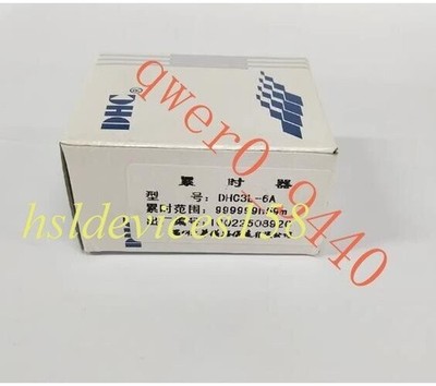 1pc NEW DHC DHC3L-6A 999999h59m Industrial Timer AC Voltage Input *mz