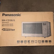 Horno de convección/parrilla/microondas Panasonic NN-CD58JS (acero inoxidable)