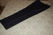 Fusaro, Pantalone uomo, Lana di Tasmania, Blu, Tg 50, usato