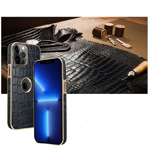 Do iPhone Crocodile Skin Etui na telefon Cover iphone11/12/13/14 - Zdjęcie 8 z 17