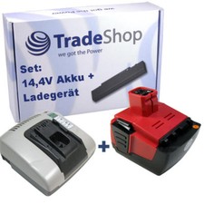 Set 2 in 1 BATTERIA 14,4V 3000mAh Li-Ion + CARICABATTERIE per Hilti SF 144-A CPC SFH 144-A