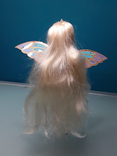 "WINX CLUB" Bambola STELLA "Super Fate Enchantix" Rainbow, 2007, altezza 26 cm - Foto 12 di 19