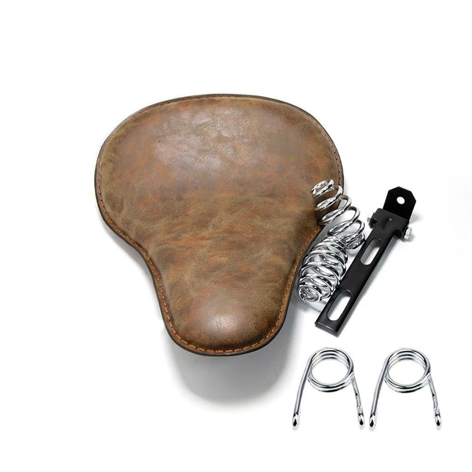 Soporte de resorte de asiento individual para motocicleta Harley Davidson Custom Bobber Chopper EE. UU. Foto 3 de 4