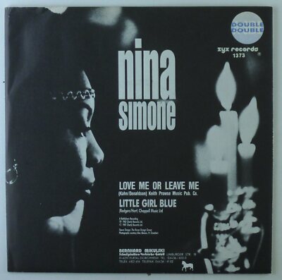 7'' Single - Nina Simone - Love Me Or Leave Me / Little Girl Blue - S3228