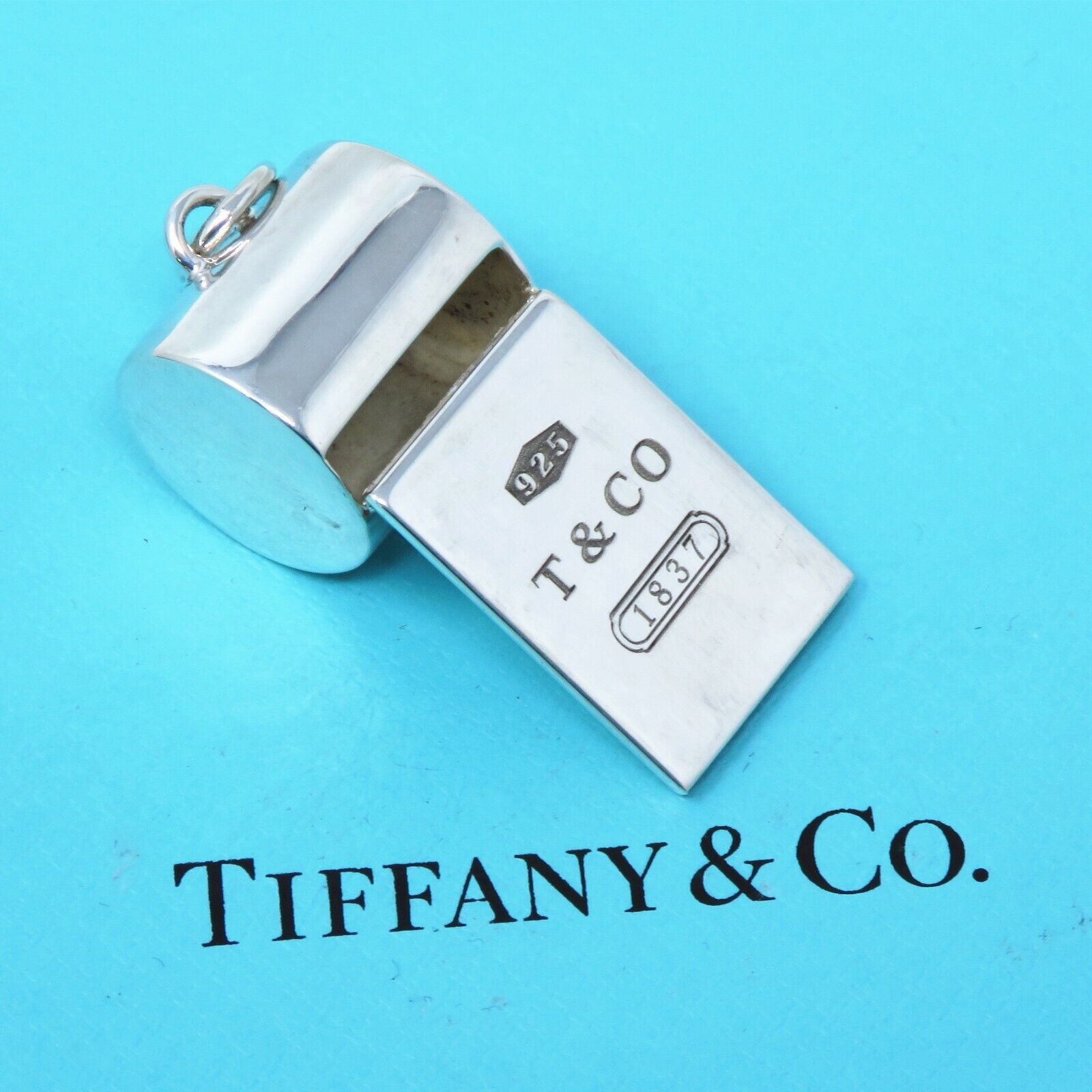 Tiffany 14 Karat Yellow Gold Whistle Charm