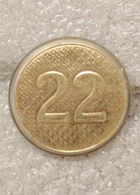 Army Enlisted Collar Pin: WWII era New York State Guard 