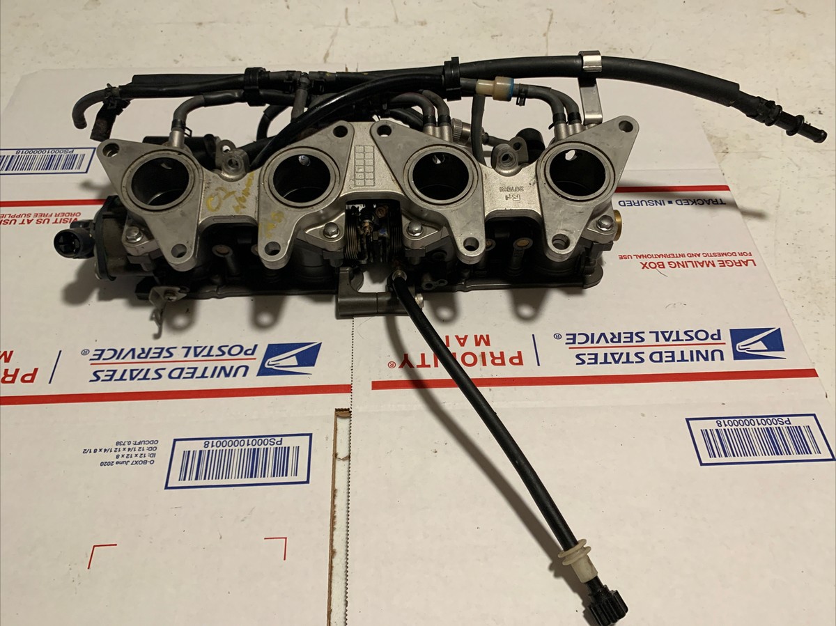 2002 HONDA AQUATRAX F12X TURBO OEM THROTTLE BODY FRESHWATER 17100