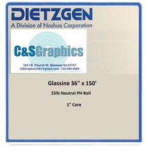 Glassine Neutral pH Paper Roll 36" x 150ft