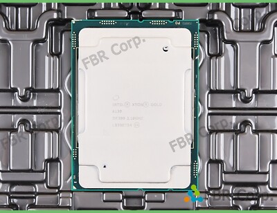 EXC Intel Xeon Gold 6130 SR3B9 16 CORE 2.10GHz 22MB LGA3647 Processor CPU LOT