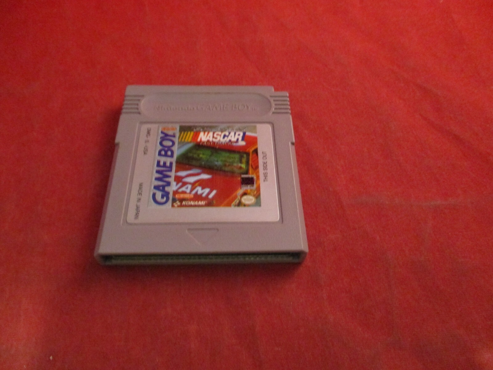 Bill Elliott's NASCAR Fast Tracks (Nintendo Game Boy) game WORKS!