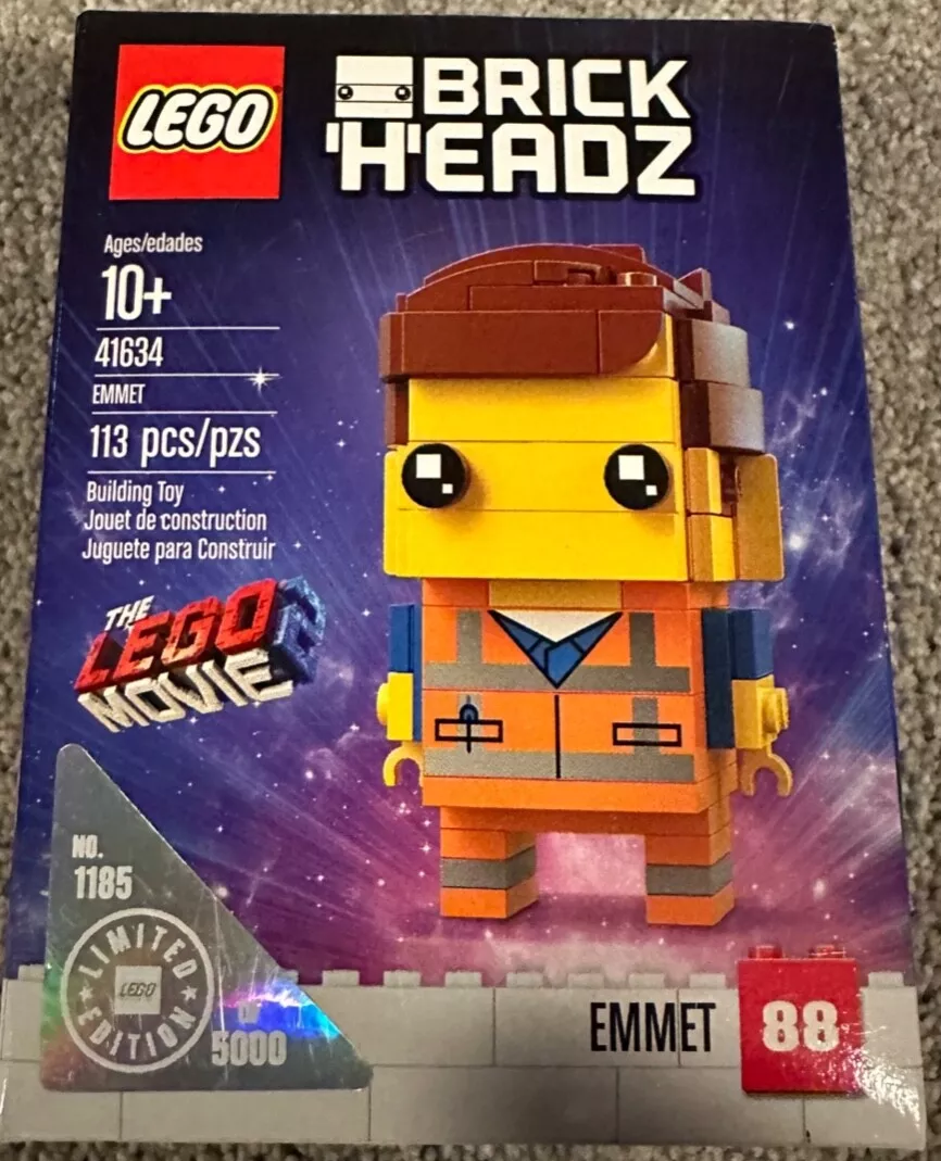 Lego brickheadz emmet hot sale