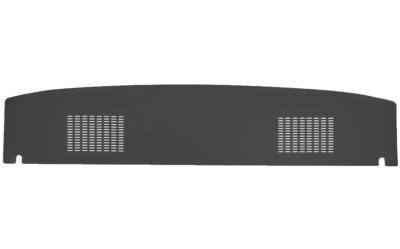 FITS 1970-74 MOPAR DODGE CHALLENGER BLACK REAR SHELF SPEAKER PACKAGE TRAY