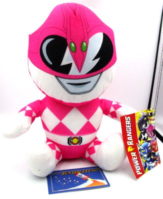 Power Rangers PINK RANGER Plush Toy Factory Doll Figure Saban's Hasbro ...