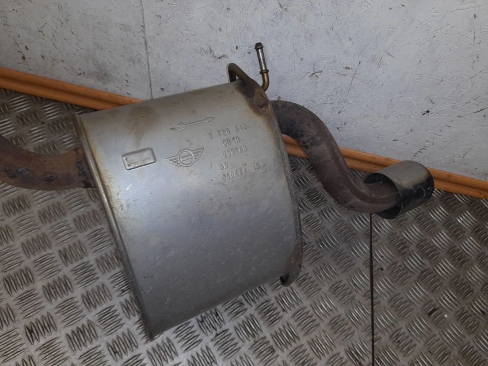 Mini Cooper R56 Nachschalldämpfer Auspuff Endtopf 2756513 / 18307645218 - Bild 4 von 4